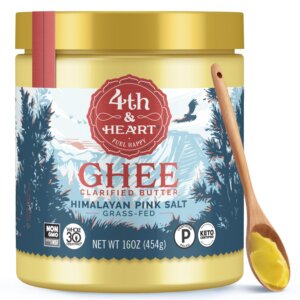 4th & Heart Himalayan Pink Salt Grass-Fed Ghee