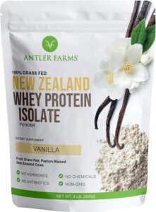 Antler Farms – 100% Grass Fed New Zealand Whey Protein Isolate
