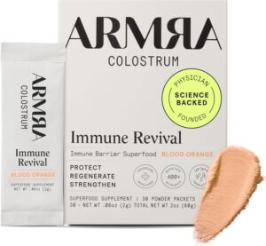 ARMRA – Colostrum Individual Travel Packets