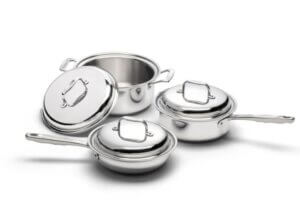 360 Cookware – 6 Piece Stainless Steel Cookware Set