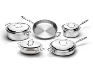 360 Cookware – 9 Piece Stainless Steel Set